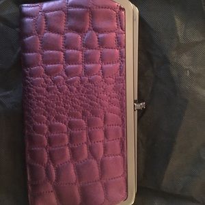 Purple Hobo clutch